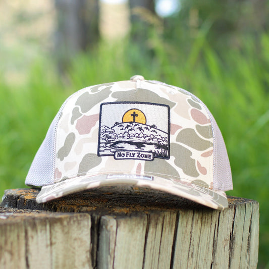 no fly zone waterfowl christian waterfowl hat