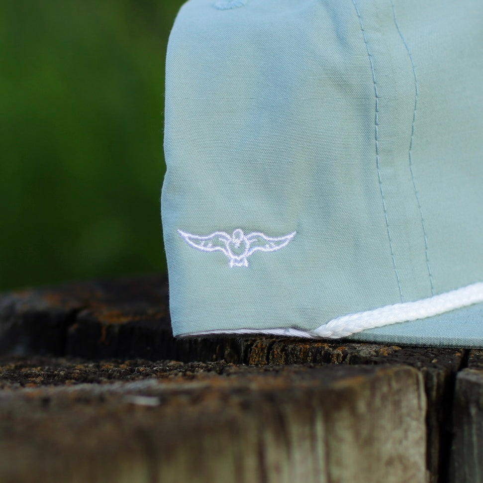 no fly zone waterfowl teal Richardson rope hat