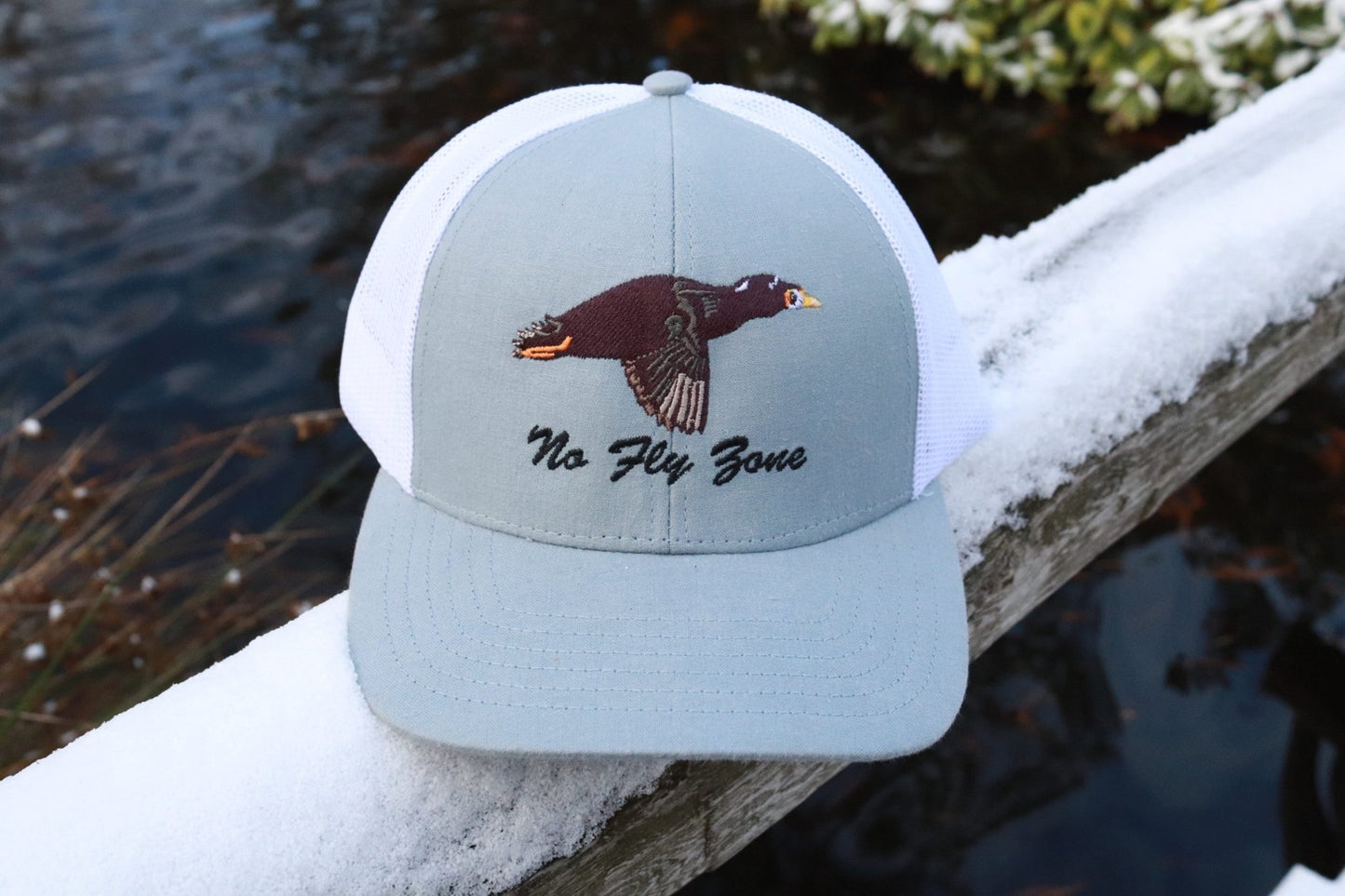 Embroidered Surf Scoter Hat - The No Fly Zone